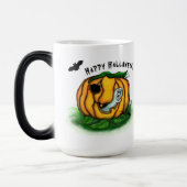 De geest van Halloween, Bat, Ghost en Spider Magische Mok (Links)