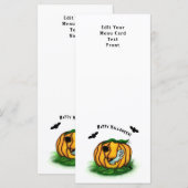 De geest van Halloween, Bat, Ghost en Spider Menu (Voorkant / Achterkant)