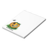 De geest van Halloween, Bat, Ghost en Spider Notitieblok (Linkerzijde)