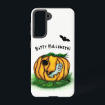 De geest van Halloween, Bat, Ghost en Spider Samsung Galaxy Hoesje<br><div class="desc">De geest van Halloween,  Bat,  Spook en Spider,  Gelukkige Halloween! Gekleurde potloodtekening voor kinderen van Krisi ArtKSZP. Meer Producten >>> In Shop ArtKSZP >>> Categorie Halloween >>> De geest van Halloween</div>