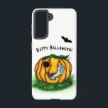 De geest van Halloween, Bat, Ghost en Spider Samsung Galaxy Hoesje<br><div class="desc">De geest van Halloween,  Bat,  Spook en Spider,  Gelukkige Halloween! Gekleurde potloodtekening voor kinderen van Krisi ArtKSZP. Meer Producten >>> In Shop ArtKSZP >>> Categorie Halloween >>> De geest van Halloween</div>