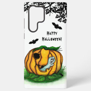 De geest van Halloween, Bat, Ghost en Spider Samsung Galaxy Hoesje