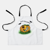 De geest van Halloween, Bat, Ghost en Spider Schort (Voorkant)