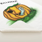 De geest van Halloween, Bat, Ghost en Spider Sherpa Deken (3/4)