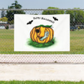 De geest van Halloween, Bat, Ghost en Spider Spandoek (Insitu)