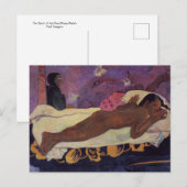 De geest van het dode horloge van Gauguin Postc Briefkaart (Voorkant / Achterkant)