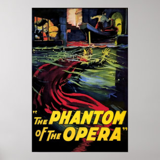 De Geest van het Operagebouw 1925 Klassieke Film Poster