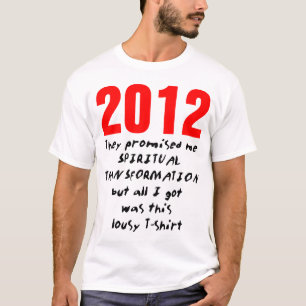 De geest van het verleden van 2012 t-shirt