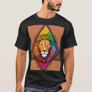 De geest van het wild: leeuw T-shirt