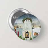 De Geest Van Het Winterzonnestilstand Ronde Button 5,7 Cm (Voorkant /achterkant)