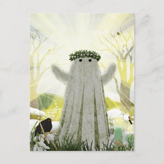 De Geest Van Imbolc Briefkaart (Voorkant)