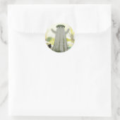 De Geest Van Imbolc Ronde Sticker (Tas)