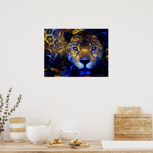 De geest van Jaguar Poster (Keuken)