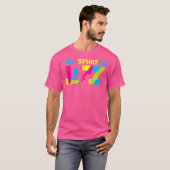 De geest van jazz t-shirt (Voorkant volledig)