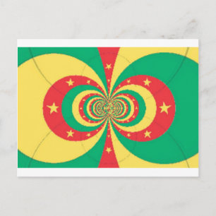 De geest van Kameroen: ontembare leeuwen Briefkaart