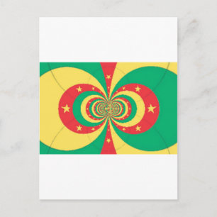 De geest van Kameroen: ontembare leeuwen Briefkaart