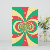 De geest van Kameroen: ontembare leeuwen Briefpapier (Staand voorkant)