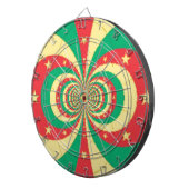 De geest van Kameroen: ontembare leeuwen Dartbord (Voorkant Rechts)