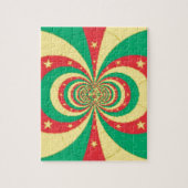 De geest van Kameroen: ontembare leeuwen Legpuzzel (Verticaal)