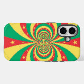 De Geest van Kameroen | Vlag van de Onverzettelijk Case-Mate iPhone Case (Achterkant (horizontaal))