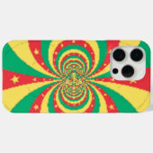 De Geest van Kameroen | Vlag van de Onverzettelijk Case-Mate iPhone Case (Achterkant (horizontaal))