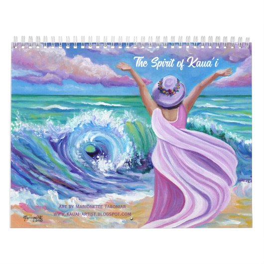 De Geest van Kauai Hawaii Kalender (Hoes)