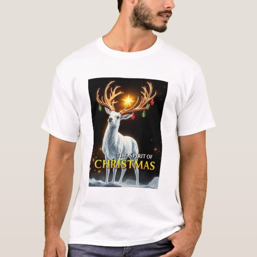 **DE GEEST VAN KERST** T-SHIRT (Voorkant)