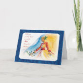 De Geest van Kerstmis Feestdagen Kaart (Voorkant)