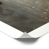 De Geest van Kerstmis Mooie Vrouw Poster (Hoek)