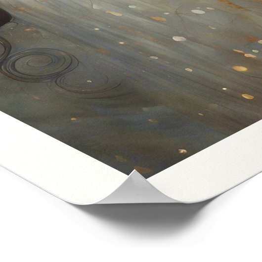 De Geest van Kerstmis Mooie Vrouw Poster (Hoek)