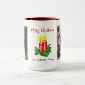 De geest van Kerstmis Vrolijk Kerstmis 2 Foto Mok (Midden)