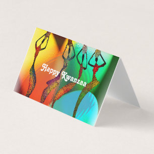 De geest van Kwanzaa Kaart