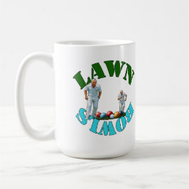 De Geest van Lawn Bowls: Bowlers en Bowls Koffiemok