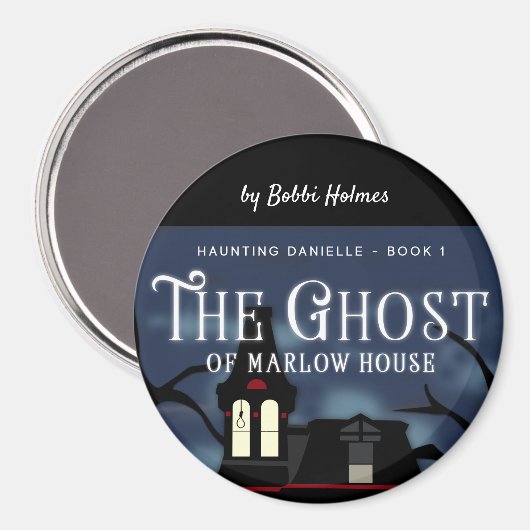 De geest van Marlow House Magnt Magneet (Voorkant / Achterkant)