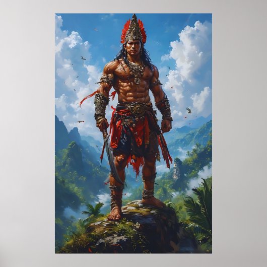 De geest van Nusantara Poster (Voorkant)