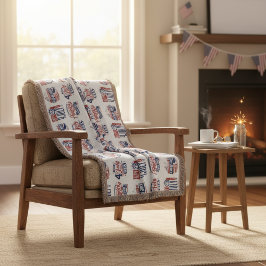 De geest van onafhankelijkheid op 4 juli deken