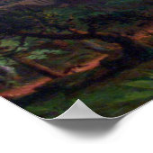 De geest van oorlog door Jasper Francis Cropsey Poster (Hoek)