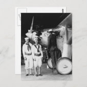 De geest van St. Louis aanraken: 1927 Briefkaart (Voorkant / Achterkant)