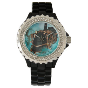 De geest van steampunk horloge