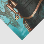 De geest van steampunk tissuepapier (Detail)