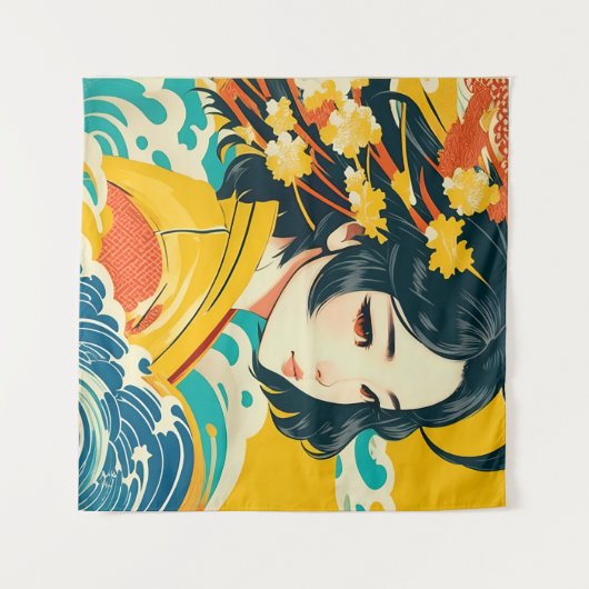 De Geest van Vietnam Wandkleed (Voorkant (horizontaal))