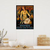 De geest van vrouwenkracht poster (Keuken)