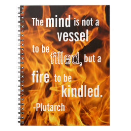 De geest, vuur notitieboek