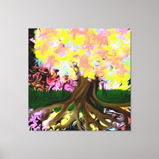 De Geestboom Canvas Afdruk (Voorkant)