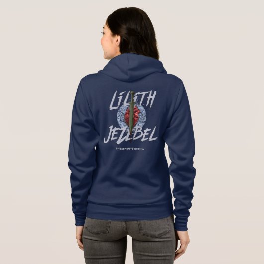 De Geesten Binnen Hoodie (Achterkant volledig)