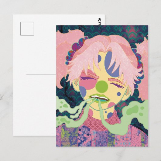 De geesten in mij briefkaart (Voorkant / Achterkant)