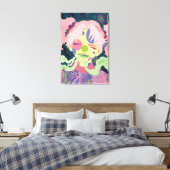 De geesten in mij canvas afdruk (Insitu (Slaapkamer))