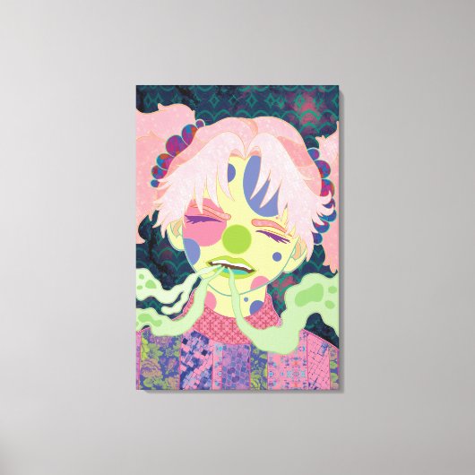 De geesten in mij canvas afdruk (Voorkant)