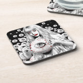 De geesten van de doden bier onderzetter (Linkerzijde)