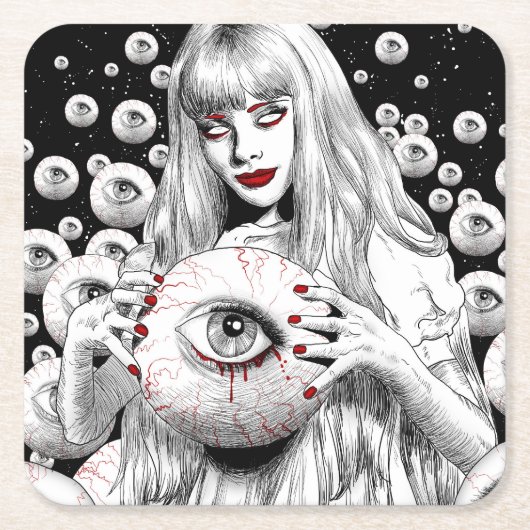 De geesten van de doden kartonnen onderzetters (Voorkant)